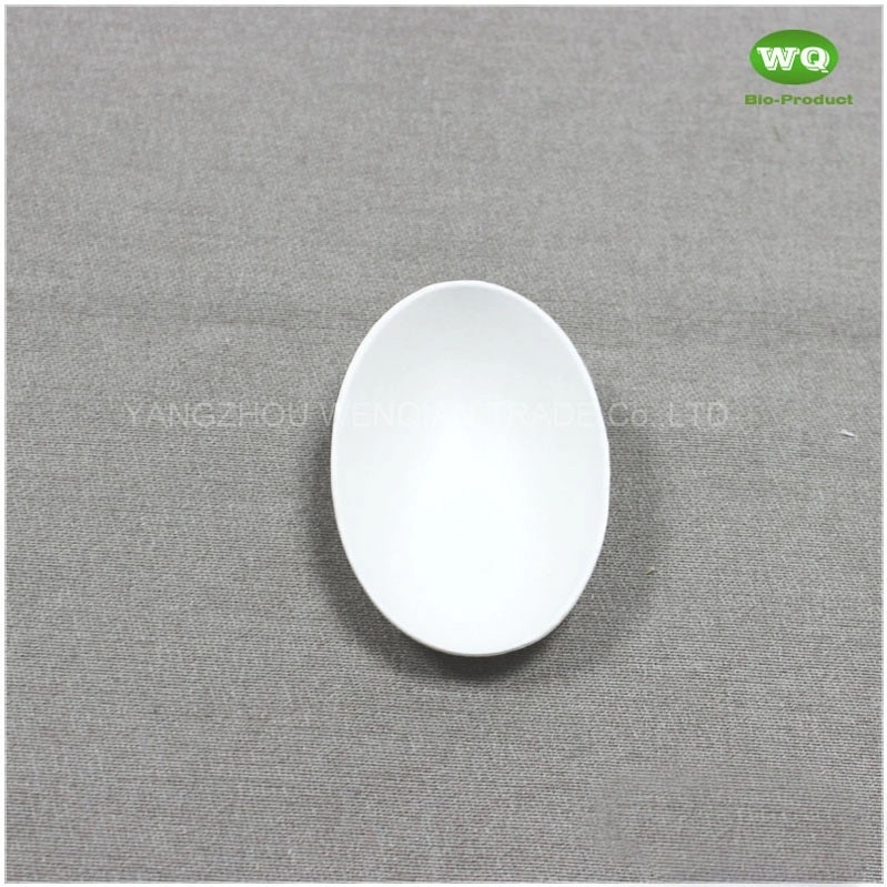 Sugarcane Pulp Sauce Dip Dish-100% Biodegradable Container Disposable Sugarcane Pulp Soy Sauce Dish