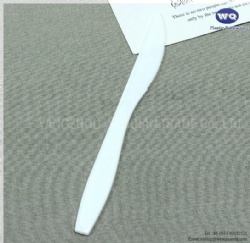 7inch White Plastic Cutlery-Disposable Cutlery Packs-disposable plastic knives-disposable soup spoons-prewrapped Cutlery